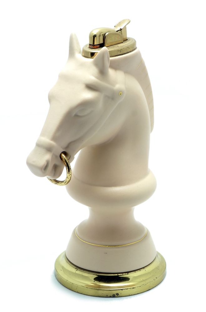 Horse Head Table Lighter